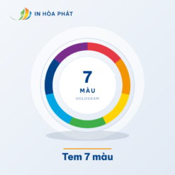 Tem 7 màu - In Hòa Phát