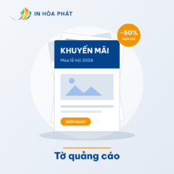 Tờ quảng cáo - In Hòa Phát